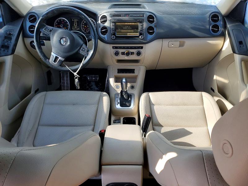2015 Volkswagen Tiguan VIN WVGJV7AX1FW553557 COPART salvage auction — FRONT END, Salvage Title, sold $1,750 on 2026-07-14 (photo 8)