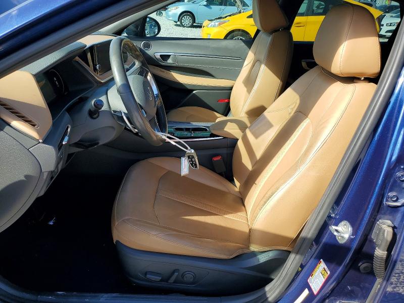 2021 Hyundai Sonata VIN 5NPEH4J2XMH132617 COPART salvage auction — FRONT END, Fl - Certificate Of Destruction, sold $4,150 on 2026-07-10 (photo 7)