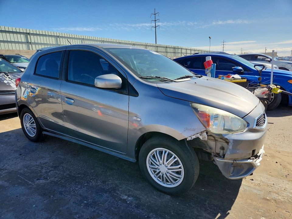 2017 Mitsubishi Mirage VIN ML32A3HJ6HH016840 COPART salvage auction — FRONT END, Nm - Certificate Of Title, sold $1,900 on 2026-07-18 (photo 4)