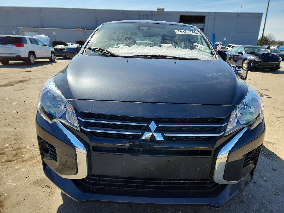 2024 Mitsubishi Mirage VIN ML32FUFJ3RHF15805 COPART salvage auction — REAR END, Md - Cert Of Salvage < 75% Damage, sold $200 on 2026-07-29 (photo 5)