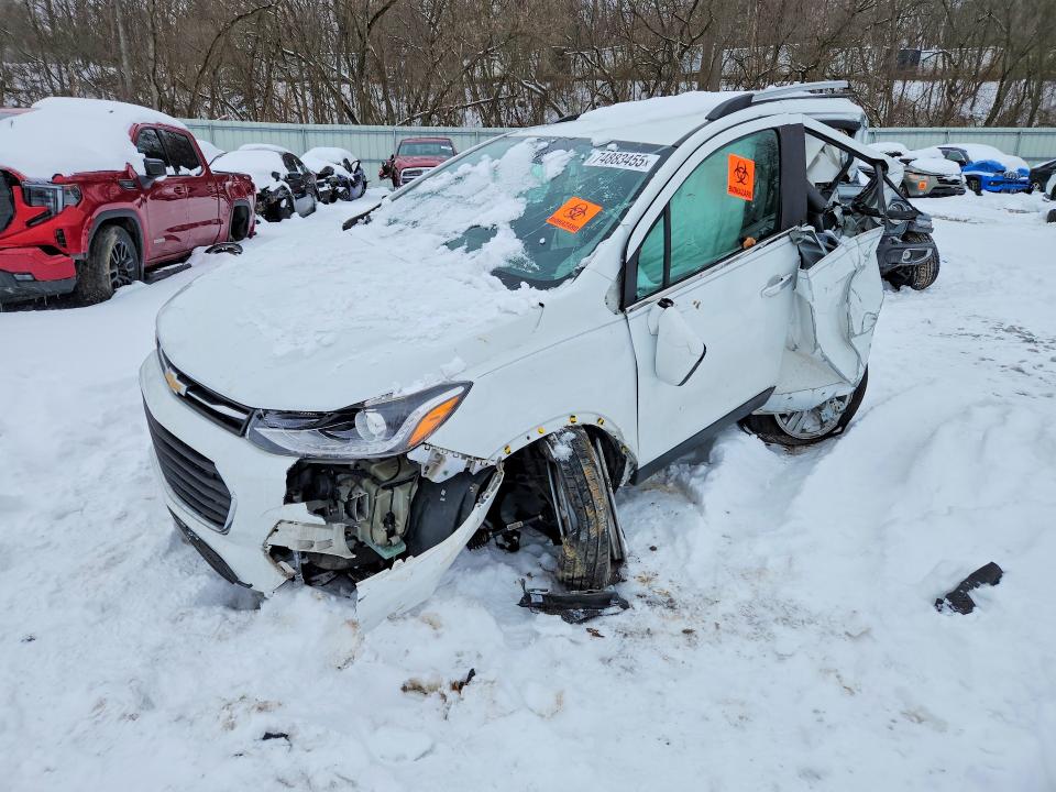 2018 Chevrolet Trax VIN KL7CJPSB5JB546989 COPART salvage auction — ALL OVER, Oh - Cert Of Title-Salvage, sold $150 on 2026-07-28 (photo 1)