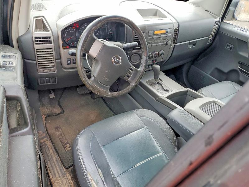 2006 Nissan TITAN VIN 1N6BA06A66N553430 COPART salvage auction — REAR END, Sc - Cert Of Title-Salvage, sold $350 on 2026-07-03 (photo 8)