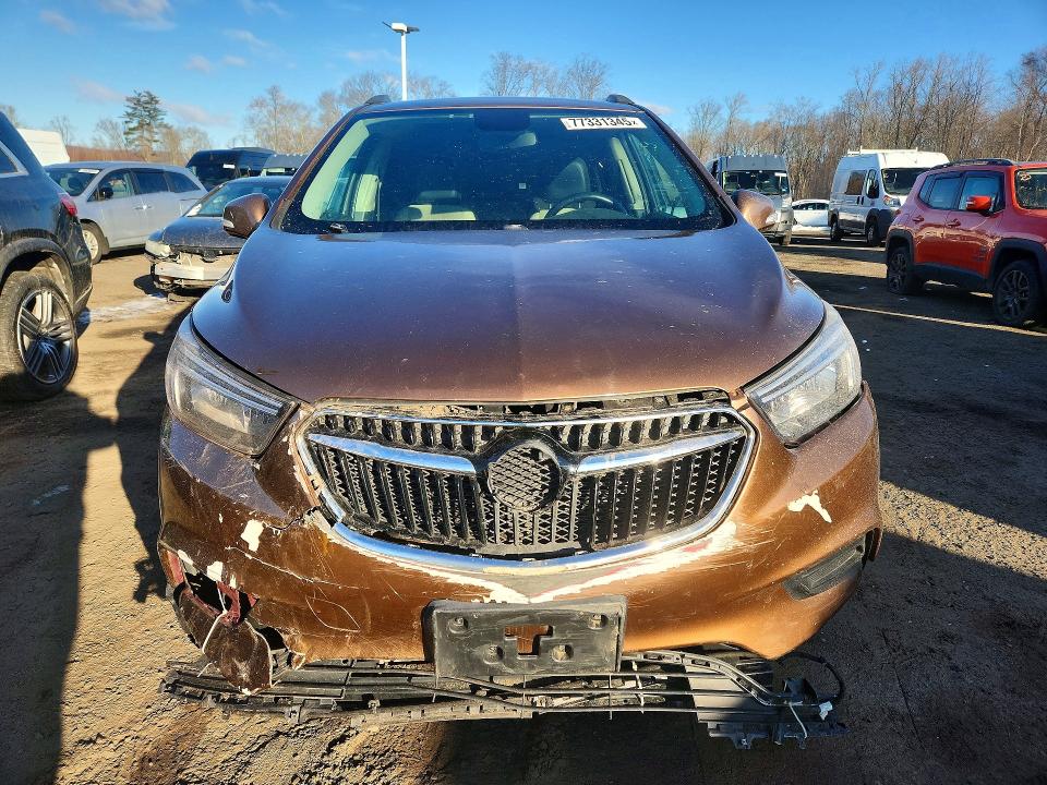 2017 Buick Encore VIN KL4CJASB0HB073264 COPART salvage auction — FRONT END, Ma - Certificate Of Title, sold $1,550 on 2026-07-27 (photo 5)
