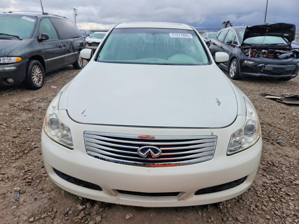 2008 Infiniti G VIN JNKBV61E08M207983 COPART salvage auction — SIDE, Ut - Certificate Of Title, sold $875 on 2026-07-10 (photo 5)