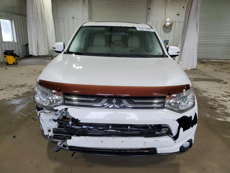 2014 Mitsubishi Outlander VIN JA4JZ4AX9EZ010570 COPART salvage auction — FRONT END, Ga - Cert Of Title-Salvage, sold $1,150 on 2026-07-20 (photo 5)