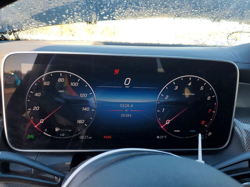 2025 Mercedes-benz Glc coupe VIN W1NKJ4HBXSF292896 COPART salvage auction — SIDE, Salvage Title, sold $33,750 on 2026-07-20 (photo 9)