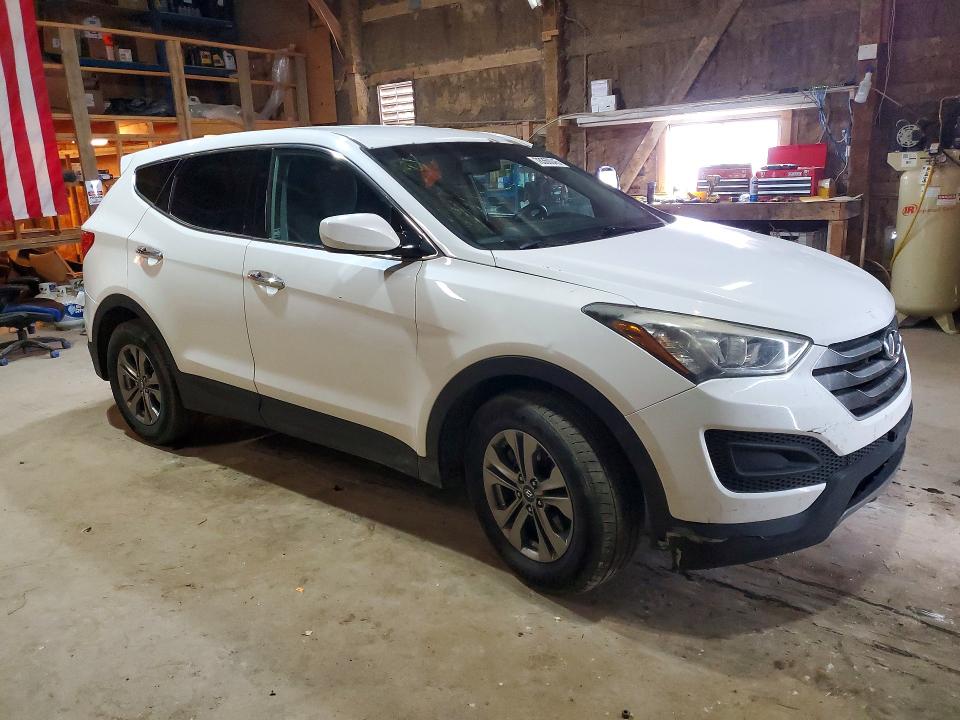 2016 Hyundai Santa fe VIN 5XYZTDLB5GG342468 COPART salvage auction — MECHANICAL, Salvage Title, sold $100 on 2026-07-21 (photo 4)