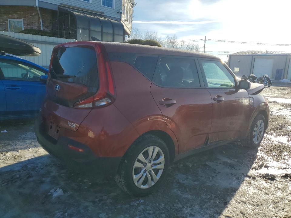 2020 Kia Soul VIN KNDJ23AU2L7088451 COPART salvage auction — FRONT END, Ma - Cert Of Title-Salvage, sold $1,950 on 2026-07-27 (photo 3)