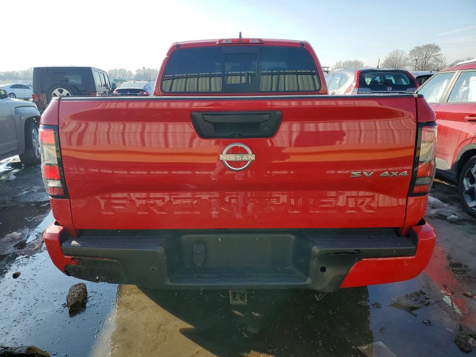 2022 Nissan Frontier VIN 1N6ED1CMXNN684142 COPART salvage auction — FRONT END, In - Cert Of Title-Salvage Title, sold $1,050 on 2026-06-29 (photo 6)