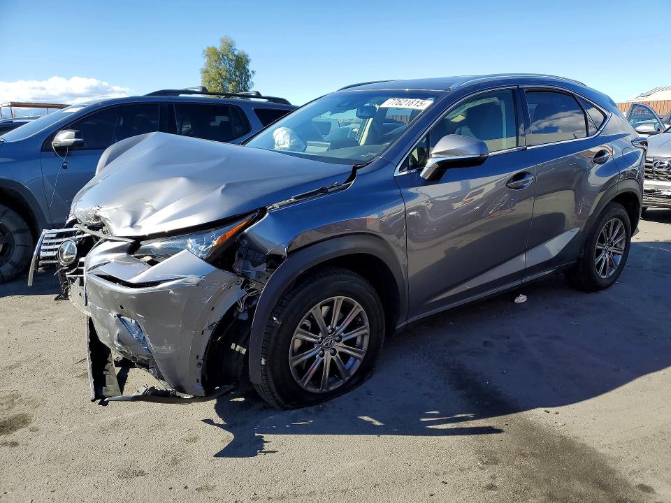 2018 Lexus Nx 300 VIN JTJBARBZ4J2176672 COPART salvage auction — FRONT END, Nv - Salvage Title, sold $2,800 on 2026-07-20 (photo 1)