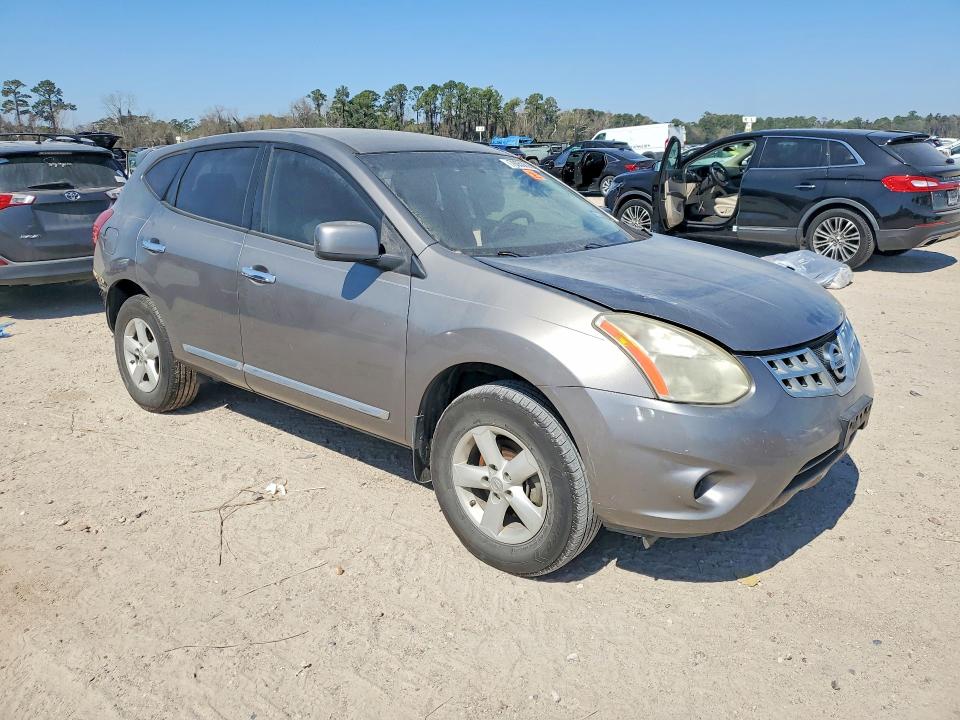 2013 Nissan Rogue VIN JN8AS5MT7DW547225 COPART salvage auction — SIDE, Tx - Salvage Vehicle Title, sold $375 on 2026-07-31 (photo 4)
