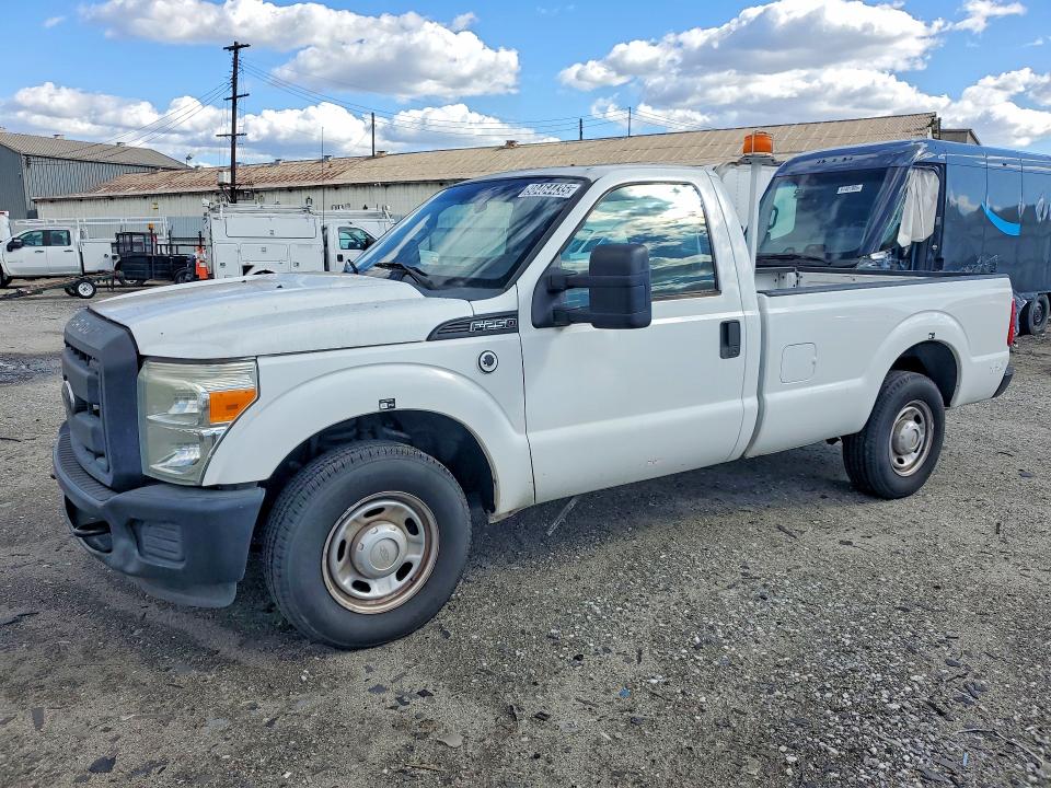 2013 Ford F-250 VIN 1FTBF2A68DEB81802 COPART salvage auction — MINOR DENT/SCRATCHES, CA - APP FOR DUP CLEAN OR AC, sold $1,400 on 2026-07-09 (photo 1)