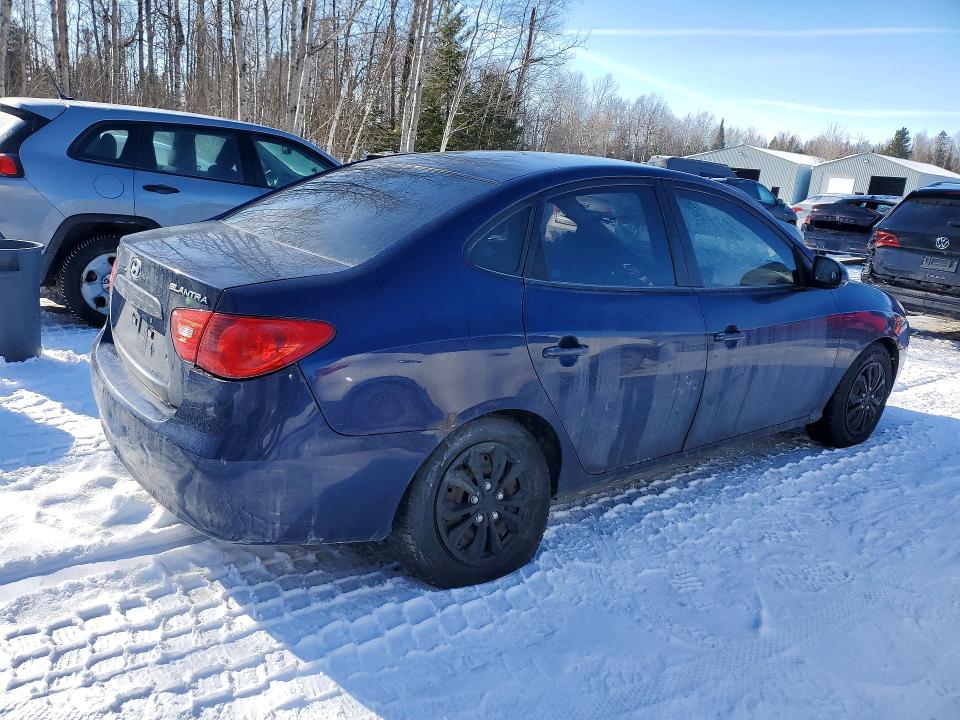 2009 Hyundai Elantra VIN KMHDU45D09U771391 COPART salvage auction — ROOF, ON - PERMIT SALVAGE, sold $200 on 2026-07-09 (photo 3)