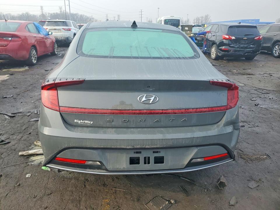 2021 Hyundai Sonata VIN 5NPEG4JAXMH081159 COPART salvage auction — FRONT END, Mi - Scrap Certificate Of Title, sold $1,750 on 2026-07-07 (photo 6)