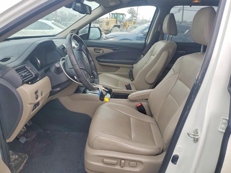 2018 Honda Pilot VIN 5FNYF6H01JB036372 COPART salvage auction — FRONT END, Nj - Cert Of Title-Salvage, sold $8,600 on 2026-07-27 (photo 7)