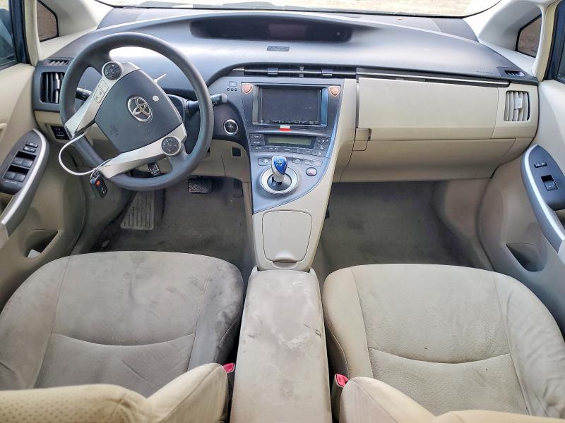 2010 Toyota Prius VIN JTDKN3DU7A1242255 COPART salvage auction — VANDALISM, CA - SALVAGE CERTIFICATE, sold $525 on 2026-07-14 (photo 8)