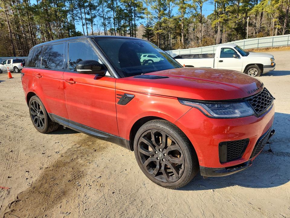 2021 Land rover Range rover sport VIN SALWR2SU5MA795969 COPART salvage auction — FRONT END, Nc - Salvage Certificate Of Title, sold $12,900 on 2026-07-24 (photo 4)