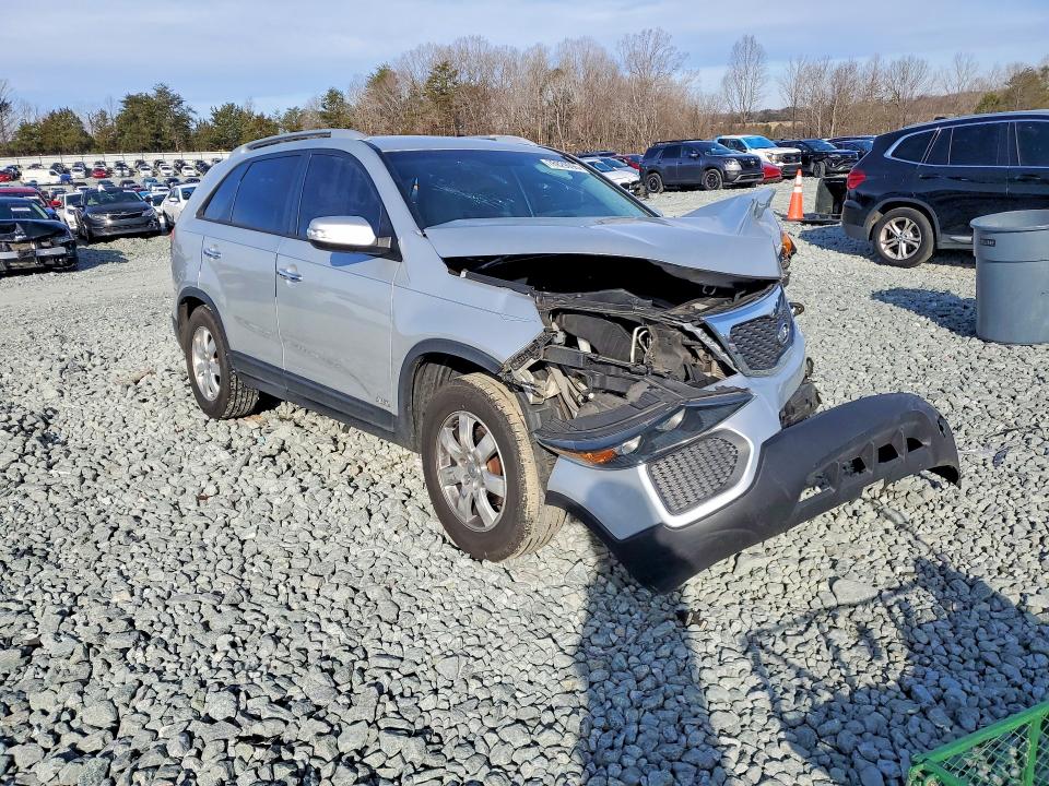 2012 Kia Sorento VIN 5XYKTDA2XCG287613 COPART salvage auction — FRONT END, Nc - Bill Of Sale, sold $150 on 2026-07-08 (photo 4)