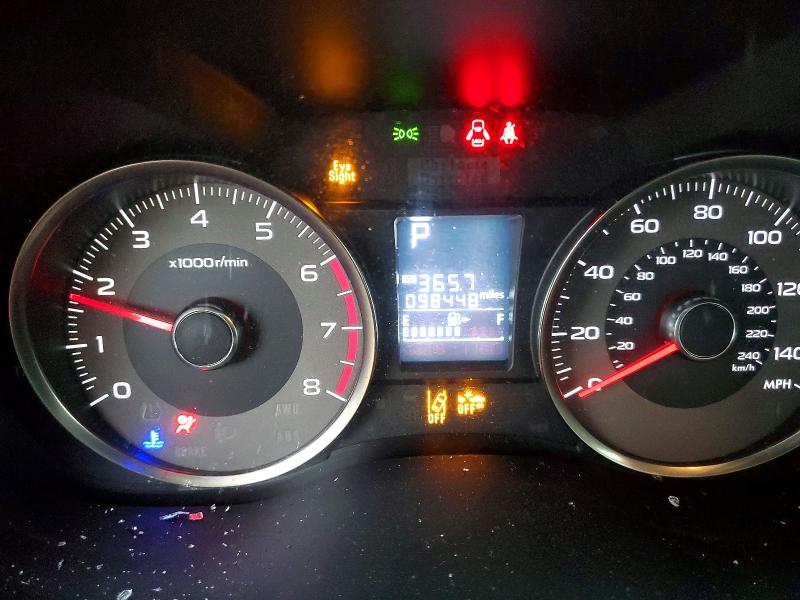 2015 Subaru Forester VIN JF2SJARC3FH823817 COPART salvage auction — ROLLOVER, NC - SALVAGE CERTIFICATE OF TITLE, sold $175 on 2026-07-27 (photo 9)