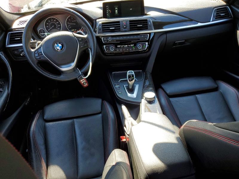2017 BMW 3er VIN WBA8D9G30HNU66454 COPART salvage auction — REAR END, Oh - Cert Of Title-Salvage, sold $4,000 on 2026-07-31 (photo 8)