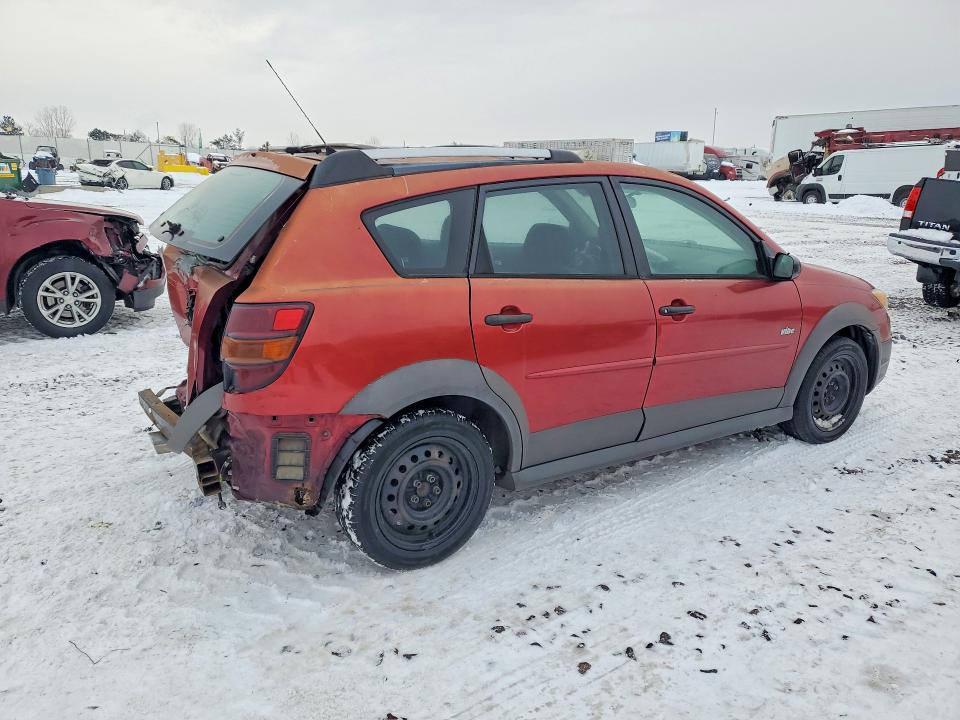 2004 Pontiac Vibe VIN 5Y2SL628X4Z418640 COPART salvage auction — REAR END, In - Bill Of Sale - Parts Only, sold $225 on 2026-07-21 (photo 3)