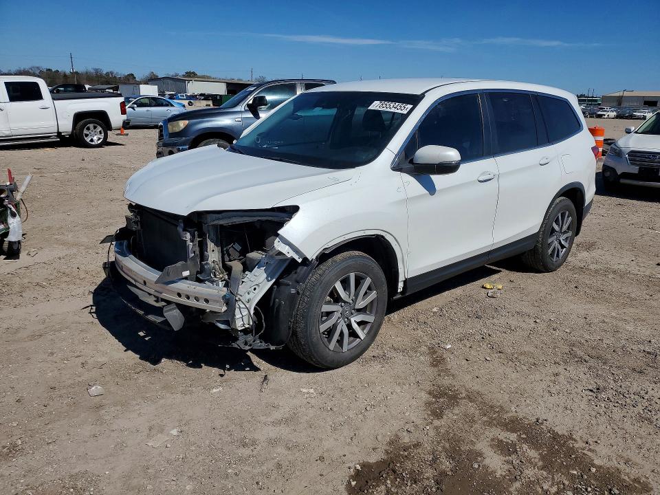 2021 Honda Pilot VIN 5FNYF5H34MB011314 — COPART salvage auction photo
