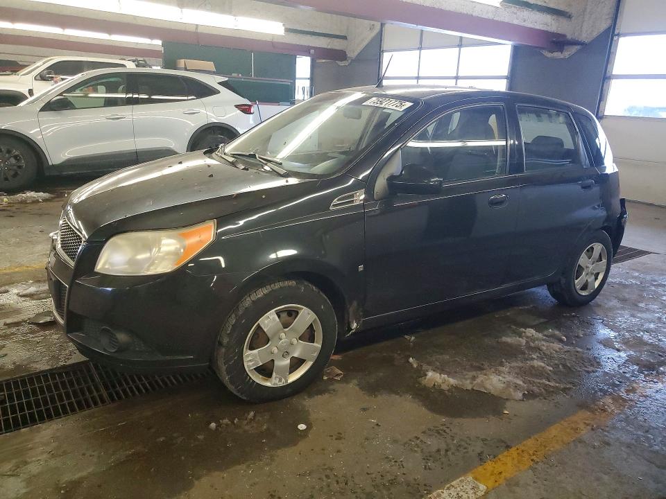 2009 Chevrolet Aveo VIN KL1TD66E39B304567 COPART salvage auction — REAR END, In - Bill Of Sale - Parts Only, sold $300 on 2026-07-06 (photo 1)