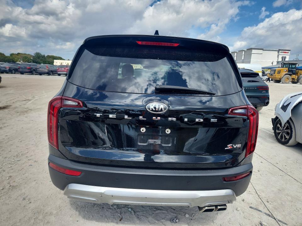2020 Kia Telluride VIN 5XYP64HC1LG010442 COPART salvage auction — FRONT END, Fl - Cert Of Title Slvg Rebuildable, sold $4,900 on 2026-07-14 (photo 6)