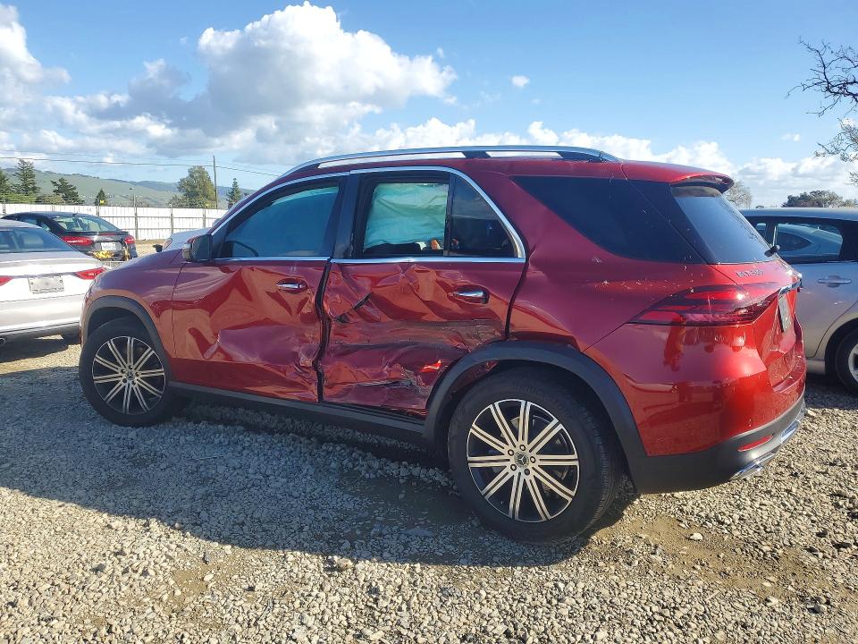 2025 Mercedes-benz Gle VIN 4JGFB4FEXSB324526 COPART salvage auction — SIDE, Ca - Salvage Certificate, sold $19,600 on 2026-07-16 (photo 2)