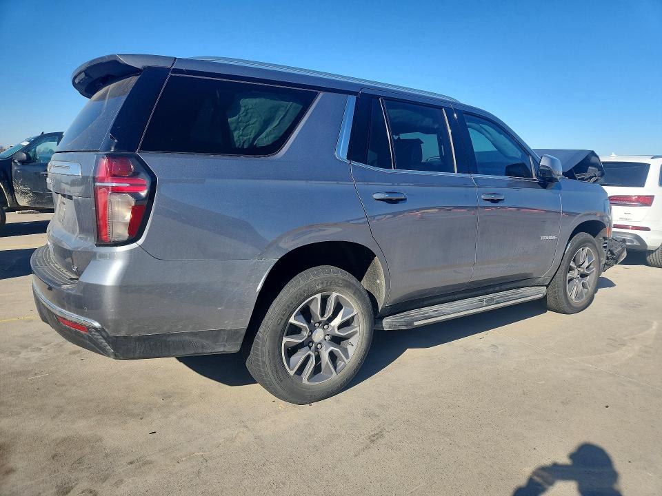 2022 Chevrolet Tahoe VIN 1GNSCNKD8NR271766 COPART salvage auction — FRONT END, TX - SALVAGE VEHICLE TITLE (P), sold $10,000 on 2026-07-09 (photo 3)
