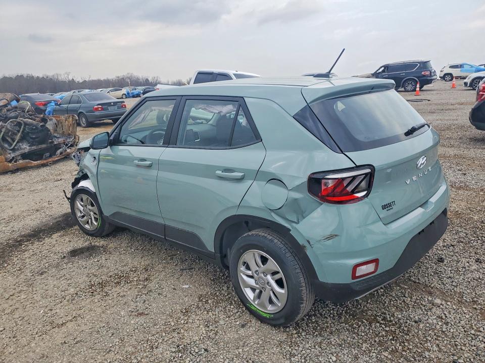 2026 Hyundai Venue VIN KMHRB8A39TU451753 COPART salvage auction — FRONT END, Tn - Salvage Certificate, sold $2,750 on 2026-07-07 (photo 2)