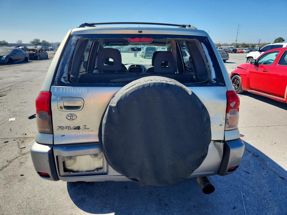 2001 Toyota Rav4 VIN JTEGH20V710031256 COPART salvage auction — REAR END, LA - PERMIT TO SELL, sold $70 on 2026-07-29 (photo 6)