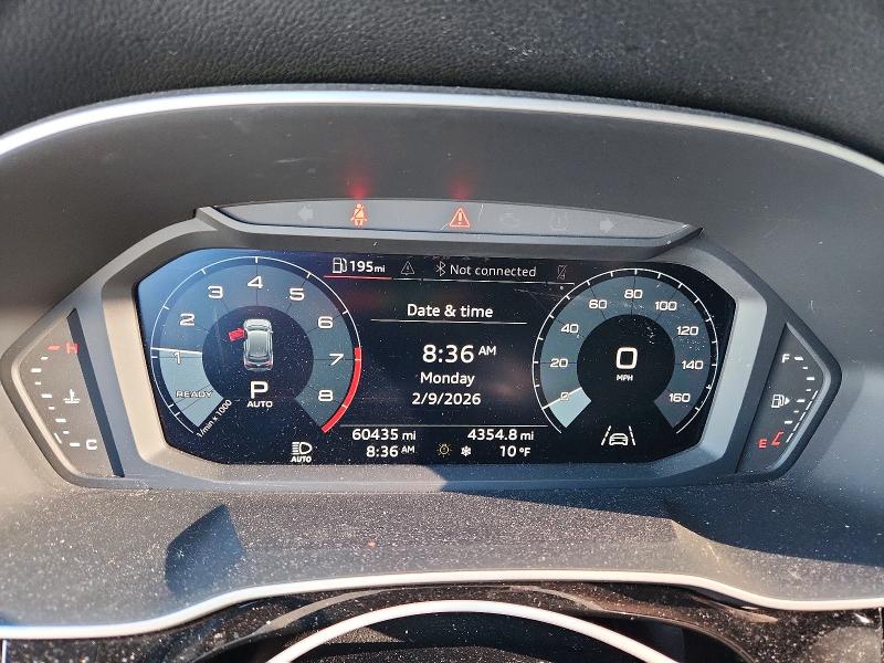 2021 Audi Q3 VIN WA1DECF33M1003930 COPART salvage auction — FRONT END, Ct - Cert Of Title-Salvage, sold $8,500 on 2026-08-13 (photo 9)