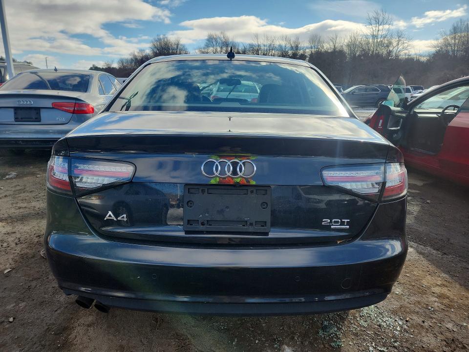 2013 Audi A4 VIN WAUFFAFL2DA144419 COPART salvage auction — MINOR DENT/SCRATCHES, Wv - Certificate Of Title, sold $2,850 on 2026-07-23 (photo 6)
