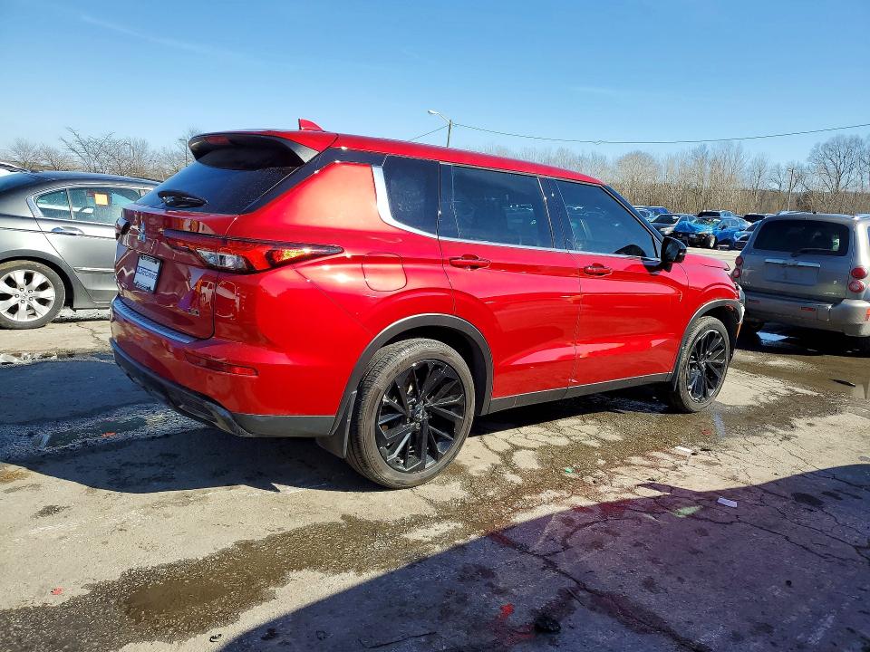 2023 Mitsubishi Outlander VIN JA4J4UA89PZ011390 COPART salvage auction — FRONT END, Id - Salvage Certificate Of Title, sold $7,000 on 2026-07-09 (photo 3)