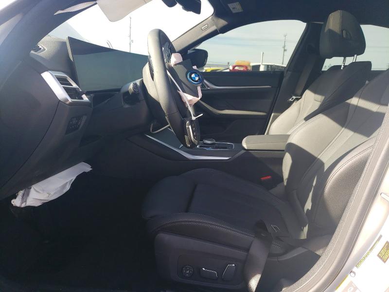 2025 BMW I4 VIN WBY23HD02SFU11715 COPART salvage auction — FRONT END, Salvage Title, sold $15,000 on 2026-07-27 (photo 7)