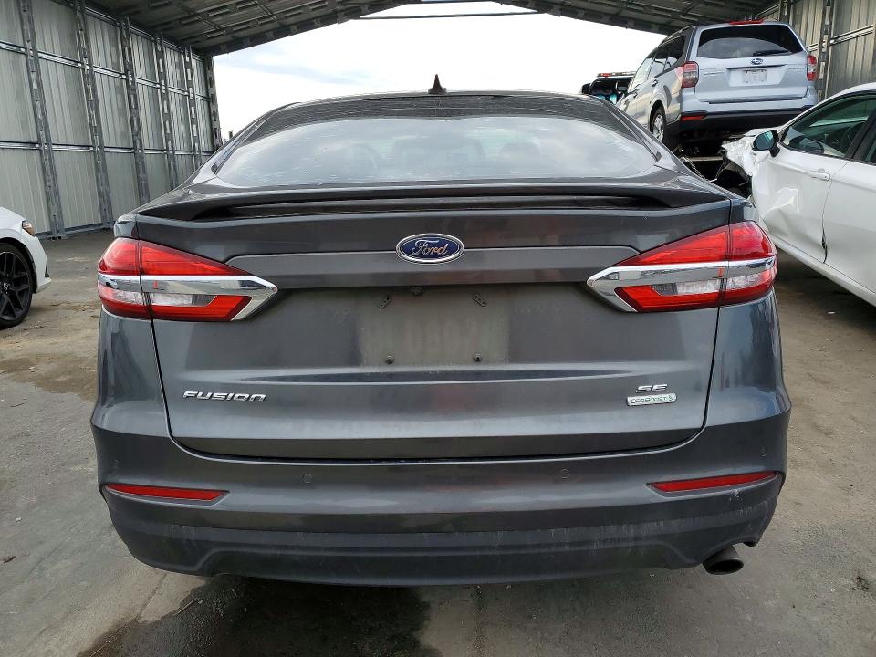 2019 Ford Fusion VIN 3FA6P0HD7KR179305 COPART salvage auction — FRONT END, Ca - Salvage Certificate, sold $1,150 on 2026-07-02 (photo 6)
