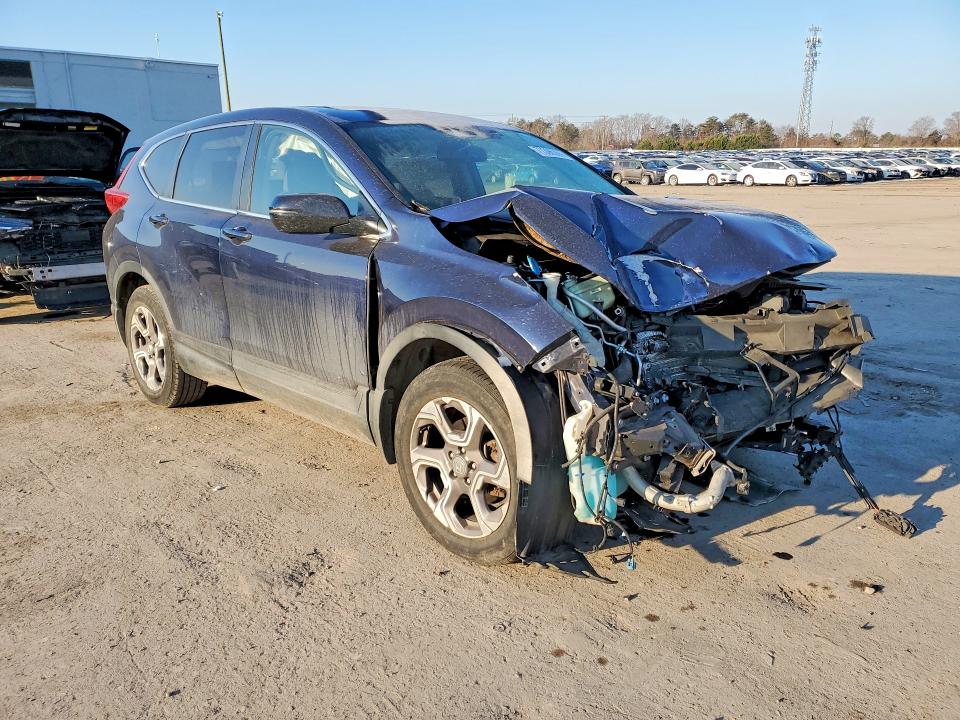 2018 Honda Cr-v VIN 7FARW2H85JE087204 COPART salvage auction — FRONT END, Va - Cert Of Title - Salvage, sold $3,050 on 2026-07-22 (photo 4)