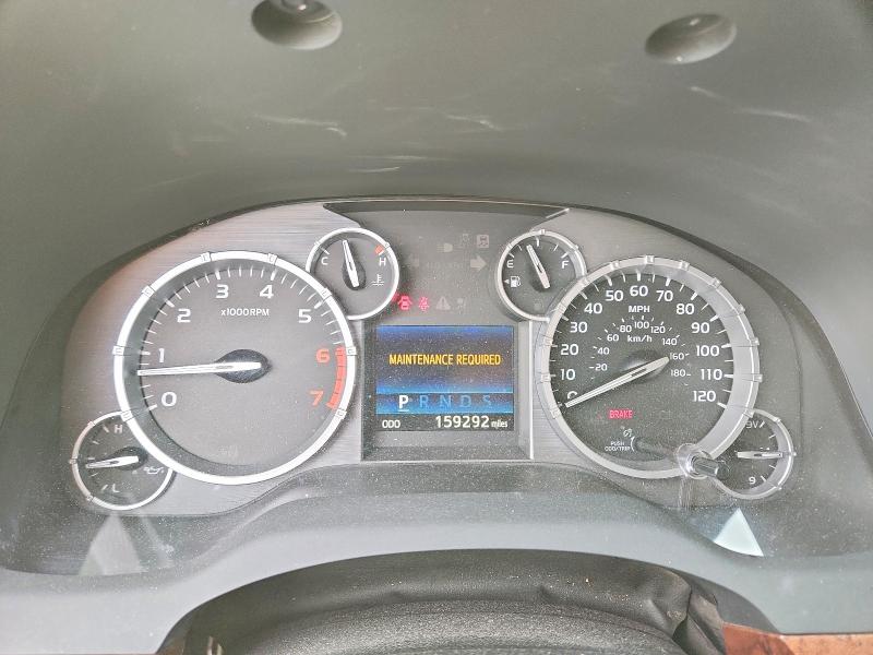 2014 Toyota Tundra VIN 5TFAW5F11EX367083 COPART salvage auction — REAR END, Tx - Certificate Of Title, sold $450 on 2026-07-31 (photo 9)