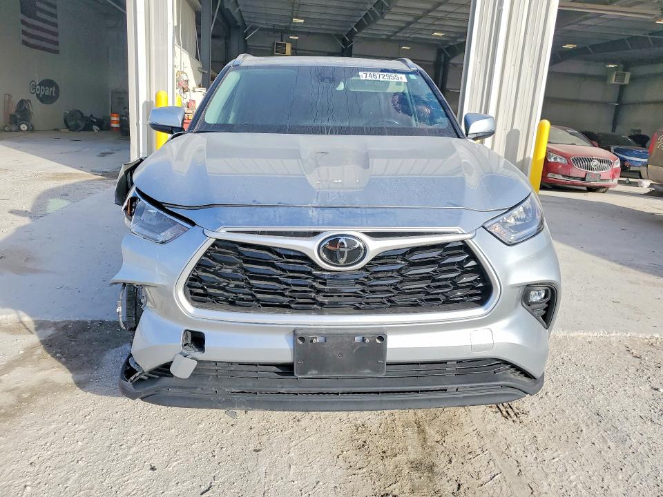 2020 Toyota Highlander VIN 5TDGZRBH5LS052639 COPART salvage auction — FRONT END, Ne - Cert Of Title-Salvage, sold $1,850 on 2026-07-21 (photo 5)