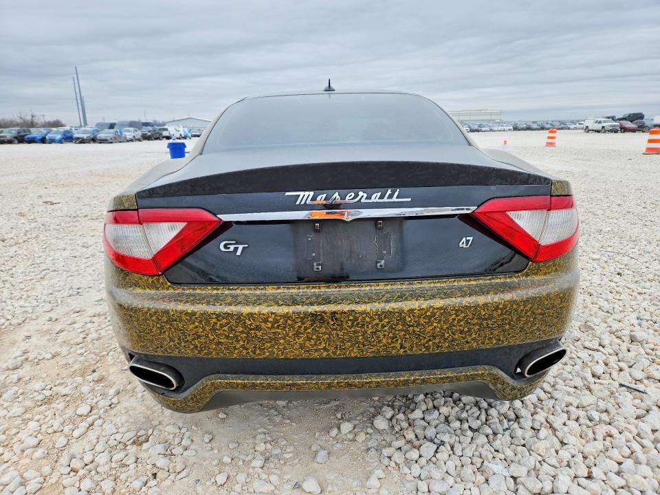 2011 Maserati Granturismo VIN ZAM45KLA7B0057670 COPART salvage auction — FRONT END, Tx - Certificate Of Title, sold $3,200 on 2026-07-30 (photo 6)