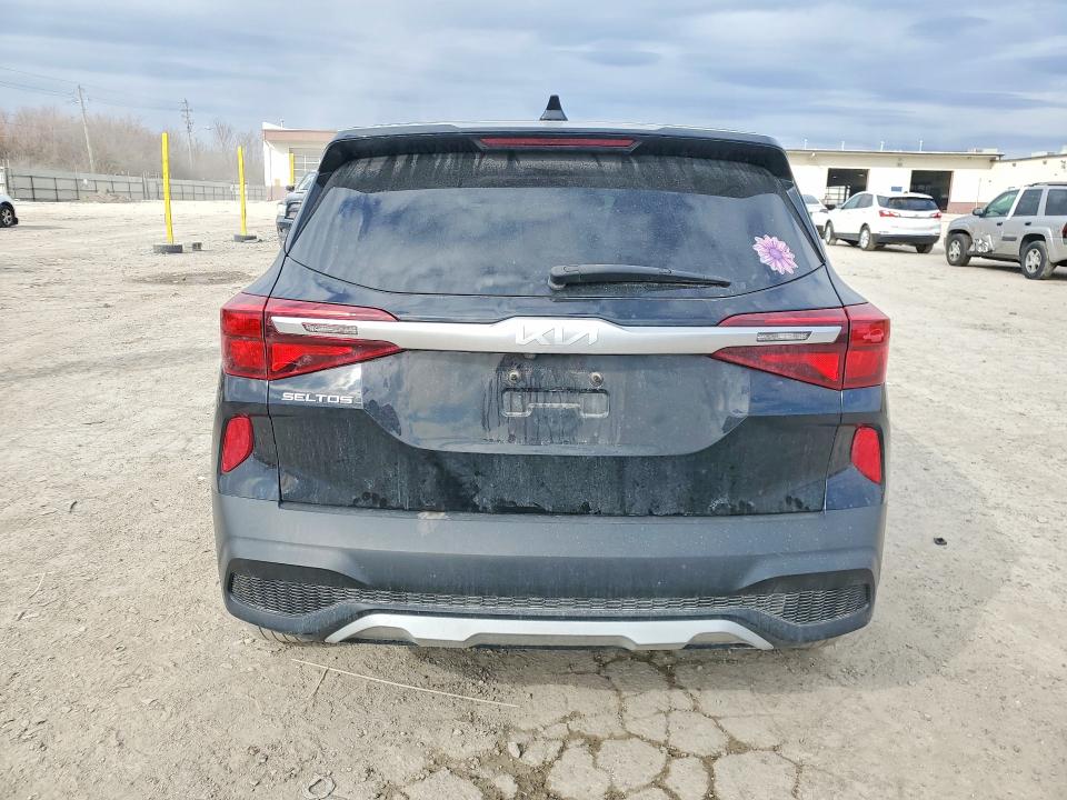 2023 Kia Seltos VIN KNDEPCAA8P7365022 COPART salvage auction — FRONT END, IN - CERT OF TITLE-SALVAGE TITLE, sold $4,000 on 2026-07-31 (photo 6)