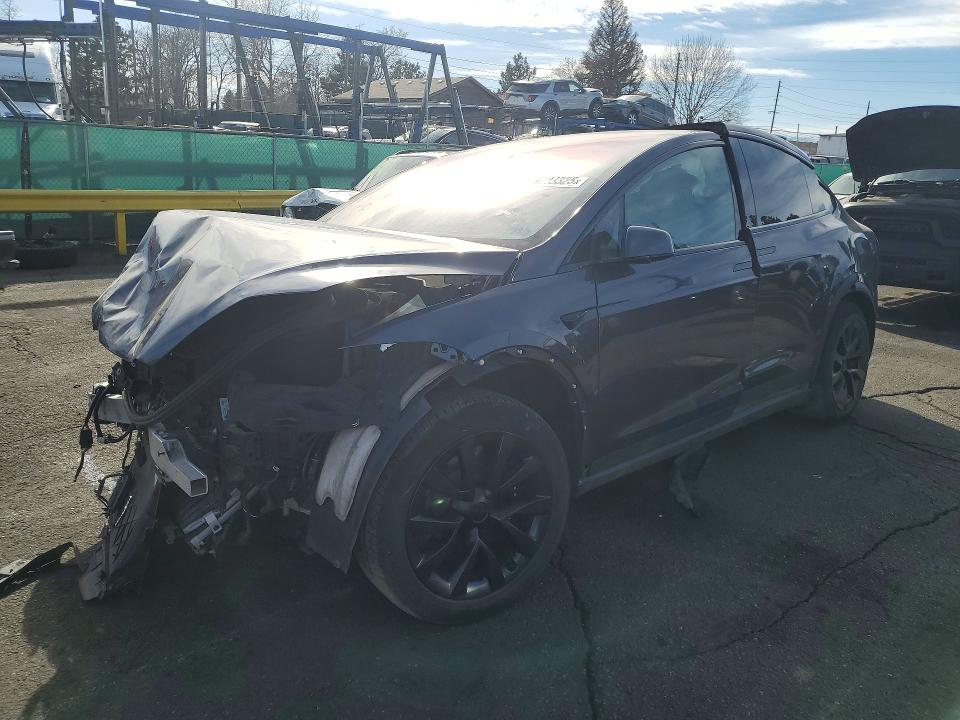 2023 Tesla Model x VIN 7SAXCBE53PF416192 COPART salvage auction — FRONT END, Co - Public - Salvage Title, sold $14,500 on 2026-08-20 (photo 1)