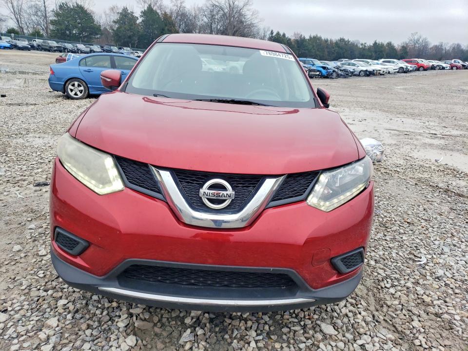 2015 Nissan Rogue VIN KNMAT2MV1FP542964 COPART salvage auction — FRONT END, Tn - Salvage Certificate, sold $600 on 2026-07-09 (photo 5)