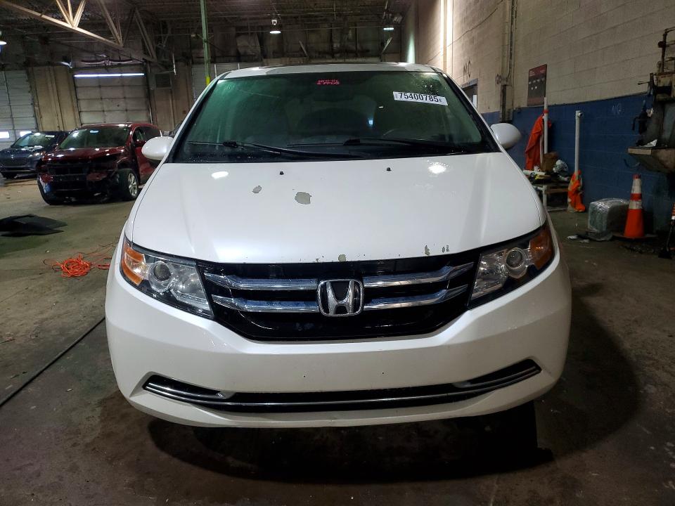 2014 Honda Odyssey VIN 5FNRL5H61EB053612 COPART salvage auction — REAR END, Mi - Certificate Of Title, sold $1,200 on 2026-07-03 (photo 5)