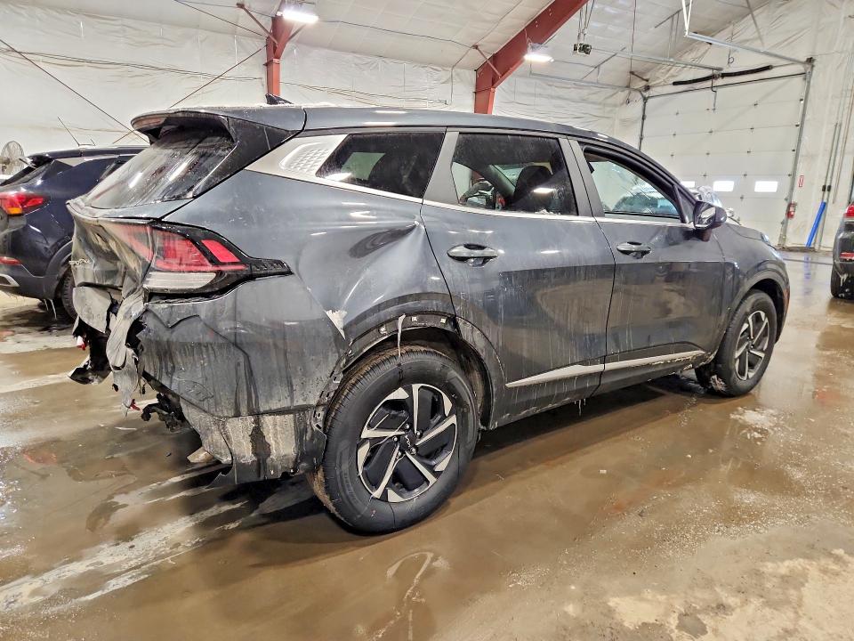 2025 Kia Sportage VIN KNDPUCDG7S7247845 COPART salvage auction — REAR END, Vt - Cert Of Title-Salvage Vehicle, sold $200 on 2026-07-20 (photo 3)