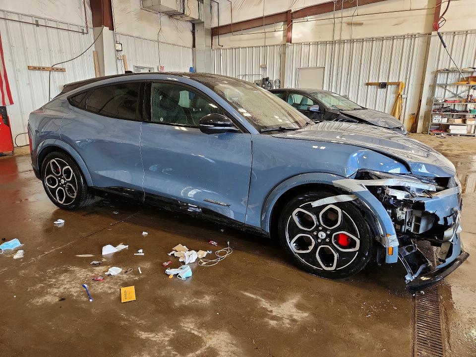 2023 Ford Mustang mach-e VIN 3FMTK4SE8PMA39011 COPART salvage auction — FRONT END, Salvage Title, sold $16,900 on 2026-08-24 (photo 4)