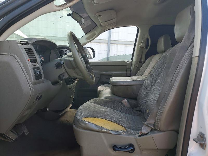 2008 Dodge Ram VIN 1D7HA18KX8J132481 COPART salvage auction — FRONT END, Tx - Salvage Vehicle Title, sold $749 on 2026-07-02 (photo 7)