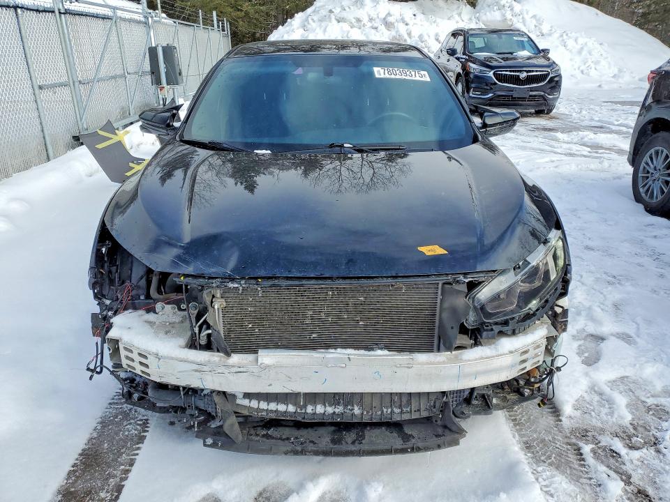 2017 Honda Civic VIN SHHFK7G49HU301254 COPART salvage auction — FRONT END, Salvage Title, sold $2,350 on 2026-07-14 (photo 5)