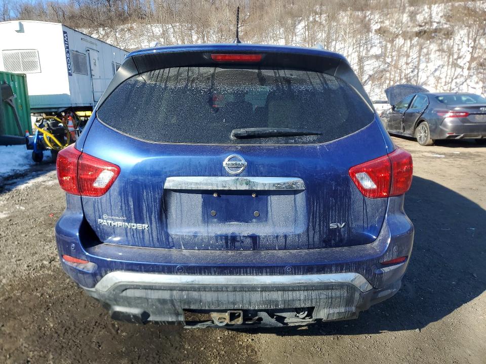 2018 Nissan Pathfinder VIN 5N1DR2MN7JC646706 COPART salvage auction — FRONT END, Nc - Salvage Certificate Of Title, sold $325 on 2026-07-28 (photo 6)
